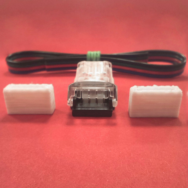 Pack Cable and Connector SMD LED Strip 4-Pin | Canarlight