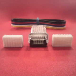 Pack cable y conector tira led SMD 6 pines | Canarlight