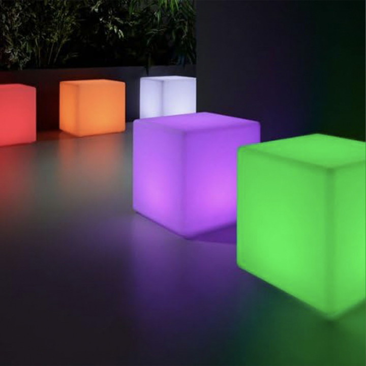 Cubo luminoso LED RGBW - 6W | Canarlight