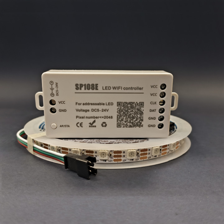 Tiras LED RGB IC 12V IP20 con controlador | Canarlight