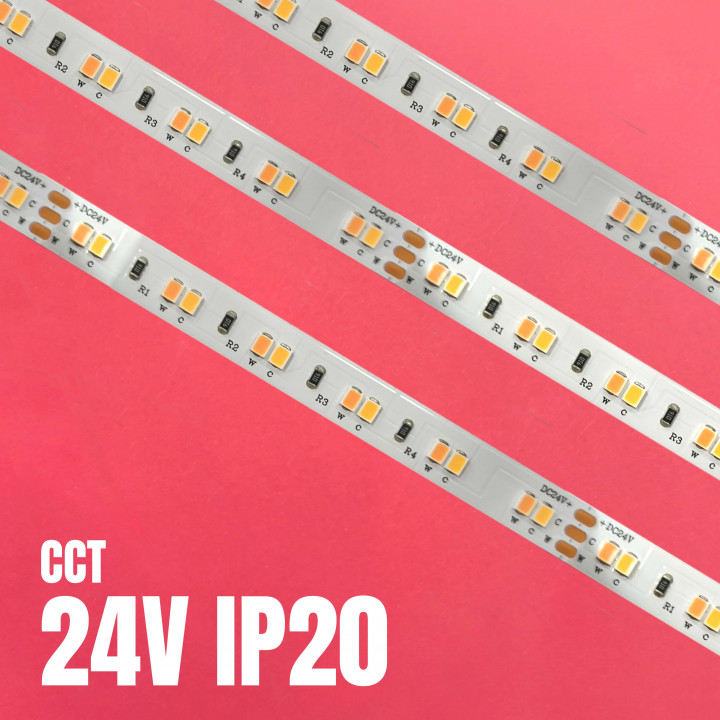 Tira LED CCT 24V IP20 | Canarlight