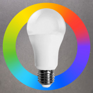 Lámpara LED RGBCCT E27 9W 2700K-6500K | Canarlight