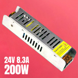 Fuente de Alimentación para Tiras LED 200W 24V IP20 | Canarlight