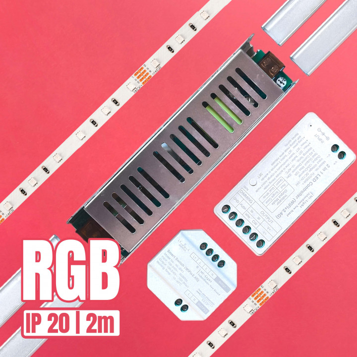LED Installation Pack RGB IP20 (2m) | Canarlight