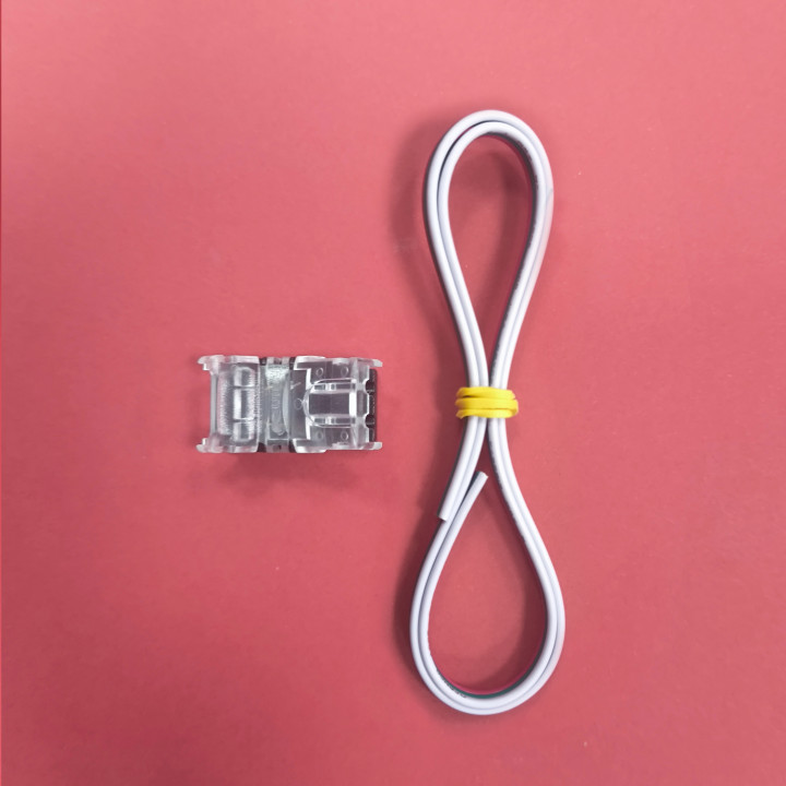 Pack cable y conector tira led SMD 3 pines | Canarlight
