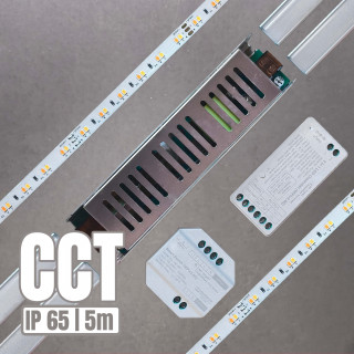 Pack de Instalación LED CCT IP65 (5m) | Canarlight