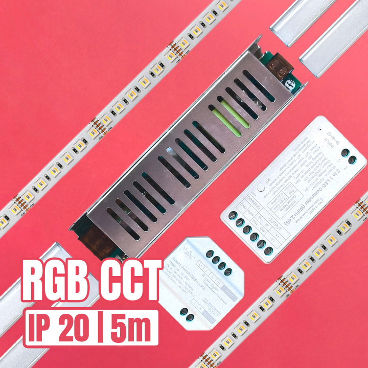 LED Installation Pack RGB CCT IP20 (5m) | Canarlight