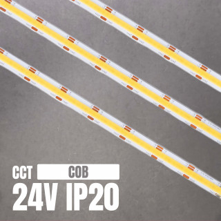 LED Strip COB CCT 24V IP20 | Canarlight