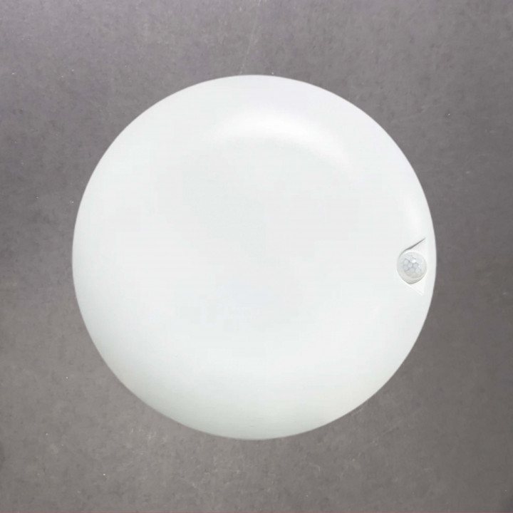 Surface-mounted circular LED ceiling light with PIR sensor 18W IP54 | Canarlight
