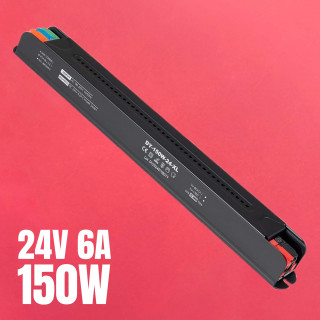 Fuente de Alimentación SLIM para Tiras LED 150W 24V IP20 | Canarlight
