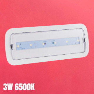 Luz de emergencia LED 3W 6500K 3h de autonomía | Canarlight