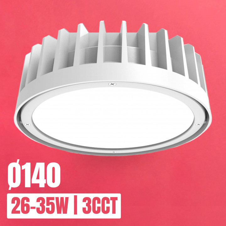Módulo LED VESTA 26/35W 3CCT Ø140mm | Canarlight
