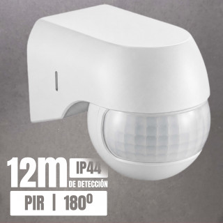 ST11 PIR motion sensor 180° IP44 wall mounted | Canarlight