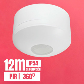 ST05DA1 DALI PIR sensor 360° ceiling IP54 12m | Canarlight
