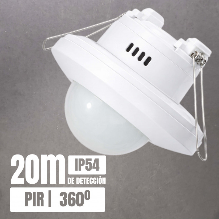 ST05DA3 DALI PIR sensor 360° surface/recessed IP54 20m | Canarlight