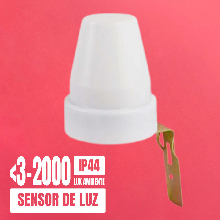 Sensor crepuscular ST302 pared IP44 10A | Canarlight
